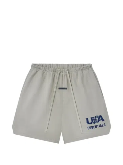Essentials Usa  Shorts In Gray