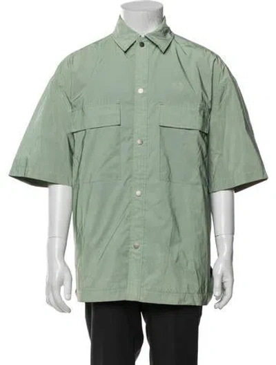 Pre-owned Essentials Utility Jacket In Green