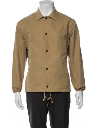 Pre-owned Essentials Utility Jacket In Neutral