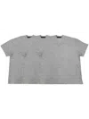 Essentials V-neck T-shirt In 灰色