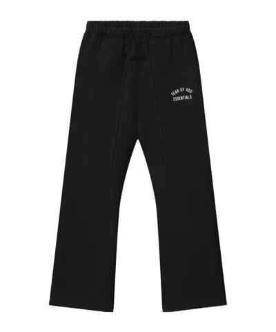 Essentials Varsity Flare Sweatpant In Black