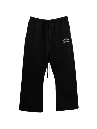 Essentials Varsity Flare Track Pants In Black