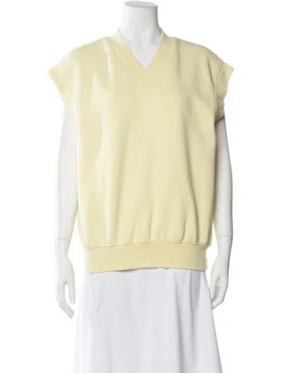 Pre-owned Essentials Vest In Yellow