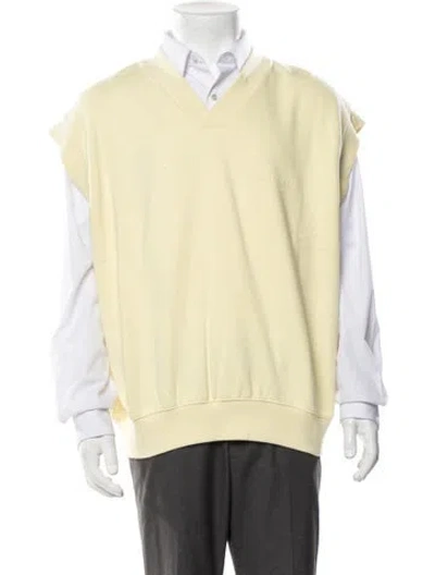 Pre-owned Essentials Vest In Yellow