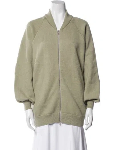 Pre-owned Essentials V-neck Sweater In Gray