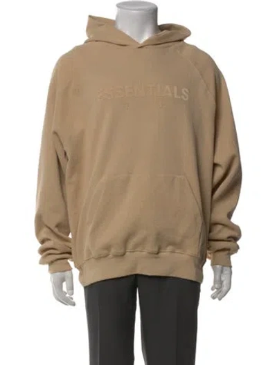 Pre-owned Essentials Waffle Crew Neck Hoodie W/ Tags In Neutral