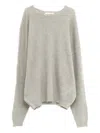 Essentials Waffle-knit Sweater In Neutral