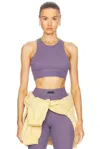 Essentials Waffle Sport Tank In Lavender