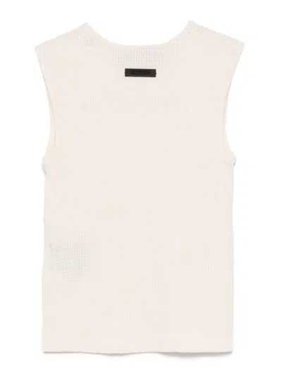 Essentials Waffle Tank Top