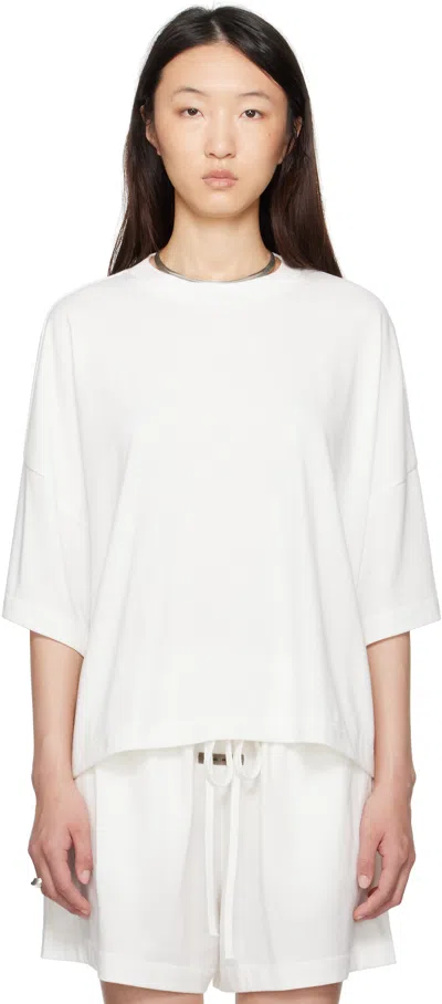 Essentials White Boxy T-shirt