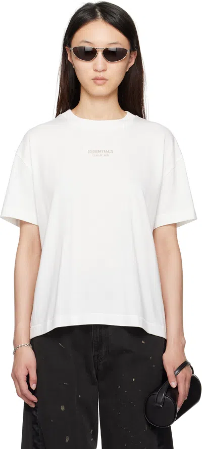 Essentials White Classic Fit T-shirt
