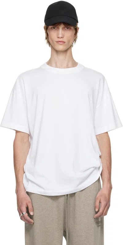 Essentials White Crewneck T-shirt