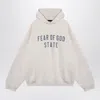 Essentials Fleece Logo Hooded Sweatshirt In Green