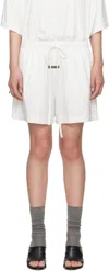 Essentials White Soccer Shorts