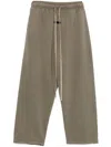 Essentials Wide-leg Track Pants In Green