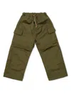 Essentials Wide-leg Trousers In Green