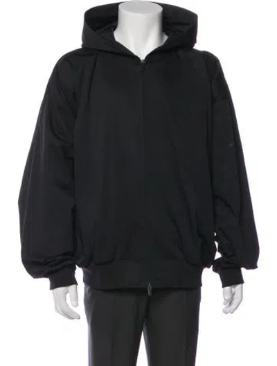 Pre-owned Essentials Windbreaker In Black