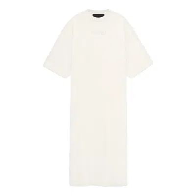 Essentials (wmns) Fear Of God  Fw23 3/4 Sleeve Dress 'cloud Dancer' In White