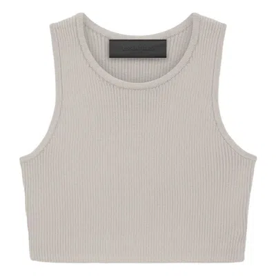 Essentials (wmns) Fear Of God  Fw23 Sport Tank 'silver Cloud' In Gray