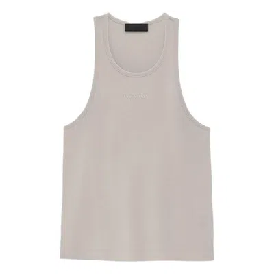 Essentials (wmns) Fear Of God  Fw23 Tank 'silver Cloud' In Gray