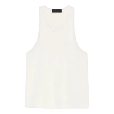 Essentials (wmns) Fear Of God  Fw23 Tanktop 'cloud Dancer' In White