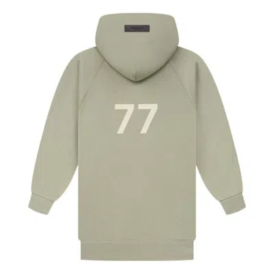 Essentials (wmns) Fear Of God  Ss22 3/4 Sleeve Hoodie 'sea Foam' In Gray