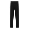Essentials Waffle Leggings In Black
