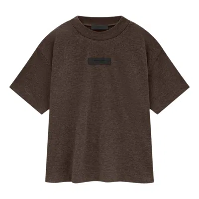 Essentials (wmns) Fear Of God  Ss24 T-shirt 'heather Wood' In Multi