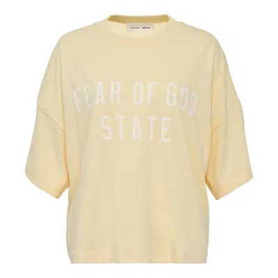 Essentials Women Boxy Fit Tee In Nude