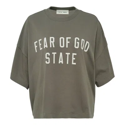 Essentials Women Boxy Fit Tee In Silver