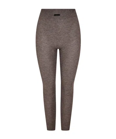 Essentials Women's Waffle Leggings In Brown