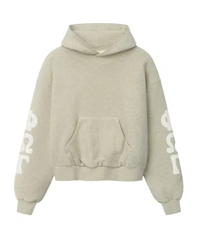 Essentials Womens 90s Fleece Hoodie Classic Fit In Gray