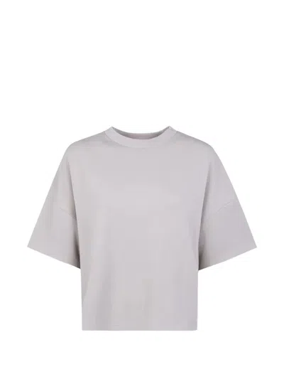 Essentials Womens Boxy Tee In Gray