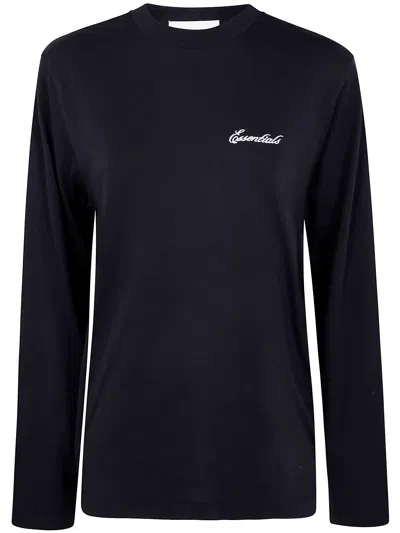 ESSENTIALS WOMEN`S CLASSIC FIT LONG SLEEVE,125SP255880FW JET BLACK