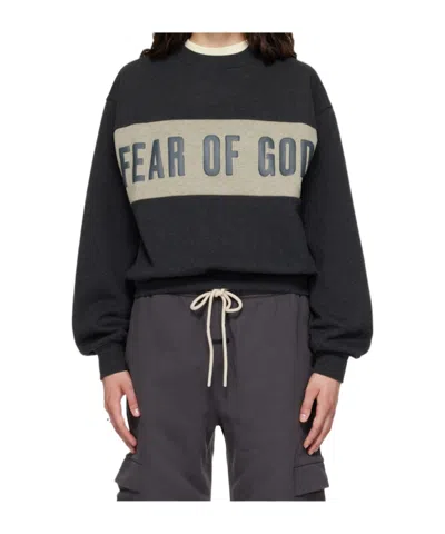 ESSENTIALS WOMENS PANELED CLASSIC SWEATSHIRT