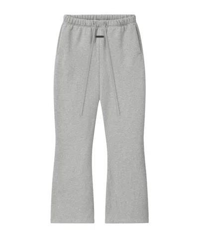 Essentials Womens Signature Classic Flare Sweatpant In Gray