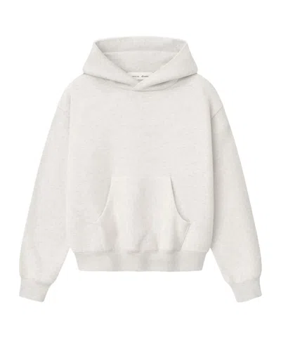 Essentials Womens Signature Ss26 Classic Hoodie In White