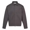 Essentials Work Blouson Jacket In Brown