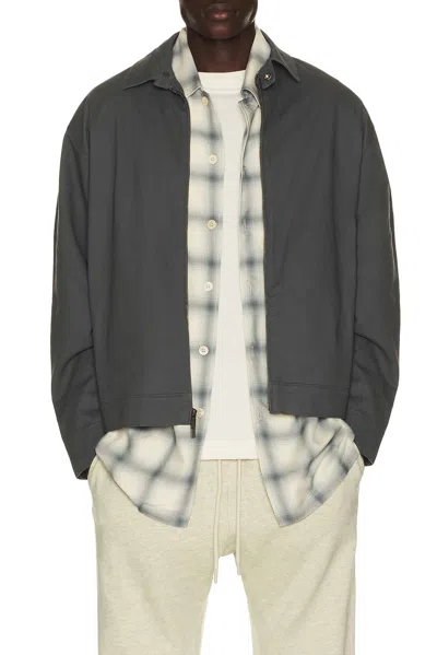 Essentials Work Jacket In Gray