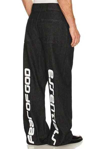 Essentials Work Pant In Black