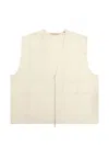 Essentials Work Vest In Neutral