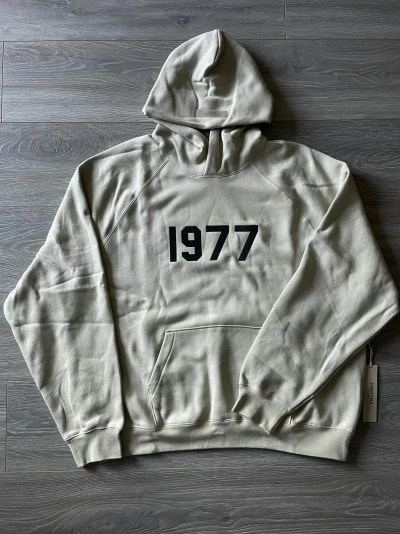 Pre-owned Essentials X Fear Of God Essentials 1977 Wheat Hoodie
