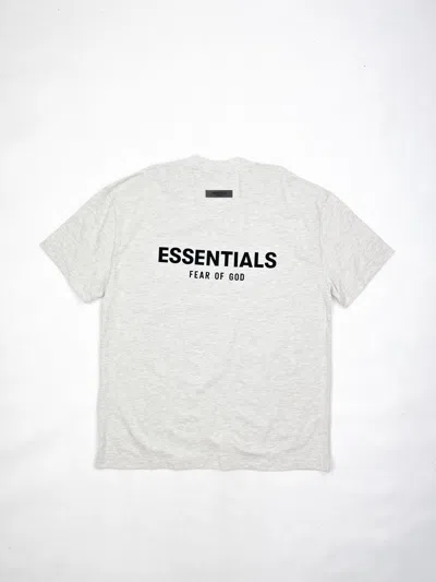 Pre-owned Essentials X Fear Of God Essentials Fear Of God Beige Tshirt M In Multicolor