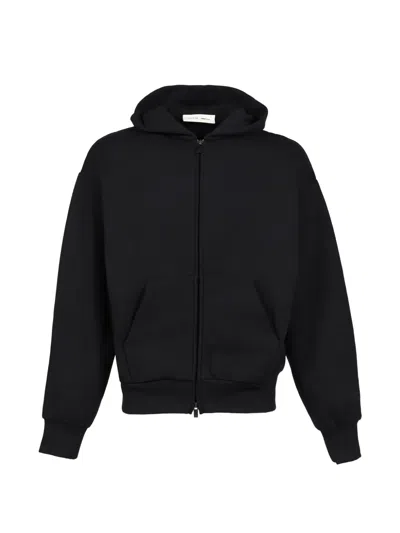 Essentials X Fear Of God Logo-print Zip-up Hoodie In Multi