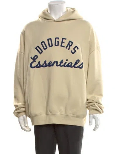 Pre-owned Essentials X Mlb Crew Neck Hoodie W/ Tags In Neutrals