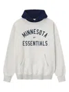 Essentials X Mlb Twins Logo Graphic Hoodie In Gray