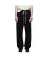 Essentials X Nba 'black' Relaxed Track Pants In Black