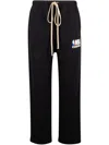 Essentials X Nba "black" Relaxed Track Pants In Schwarz