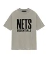Essentials X Nba Brooklyn T-shirt In Brown