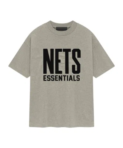 Essentials X Nba Brooklyn T-shirt In Brown